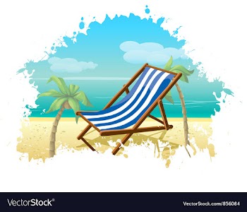 Summer background vector image