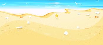 Summer Beach Cover Clip Art | Gallery Yopriceville - High-Quality ...