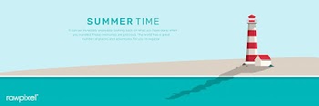 Summer beach | Free stock vector - 680480