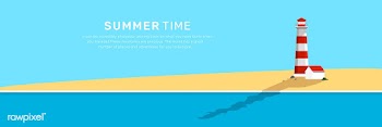 Summer beach | Free stock vector - 680487