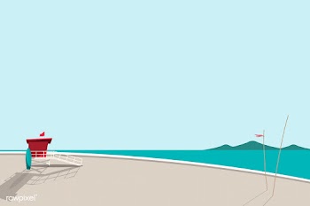 Summer beach | Free stock vector - 680491