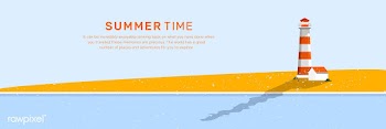 Summer beach | Free stock vector - 680504