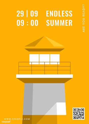 Summer beach | Free stock vector - 680517