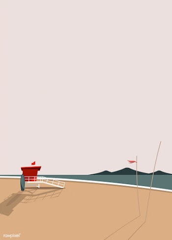 Summer beach | Free stock vector - 680528