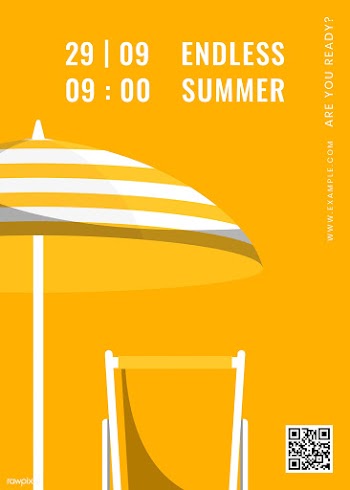 Summer beach | Free stock vector - 680529