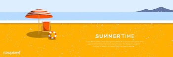 Summer beach | Free stock vector - 680530