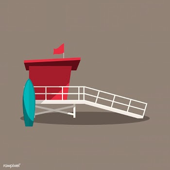 Summer beach | Free stock vector - 680538
