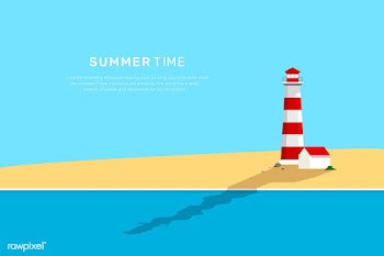 Summer beach | Free stock vector - 680544