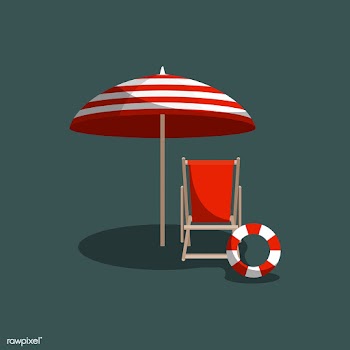 Summer beach | Free stock vector - 680550