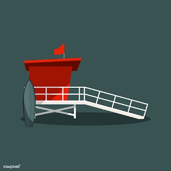 Summer beach | Free stock vector - 680582
