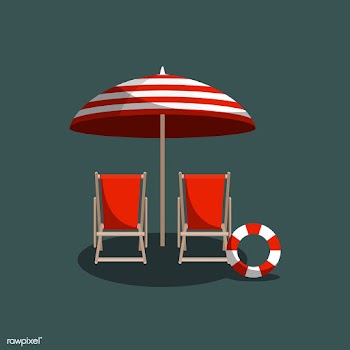Summer beach | Free stock vector - 680584