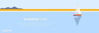 Summer beach | Free stock vector - 680593