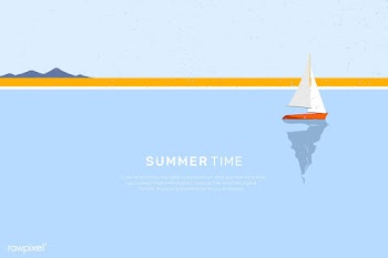 Summer beach | Free stock vector - 680595