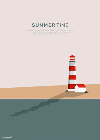 Summer beach | Free stock vector - 680640