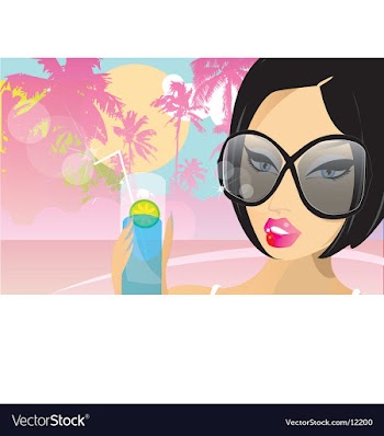 Summer chill vector image