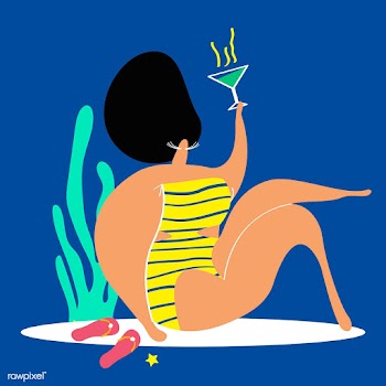 Summer cocktail time | Free stock vector - 580346