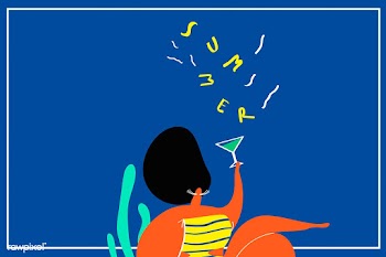 Summer cocktail time | Free stock vector - 580370