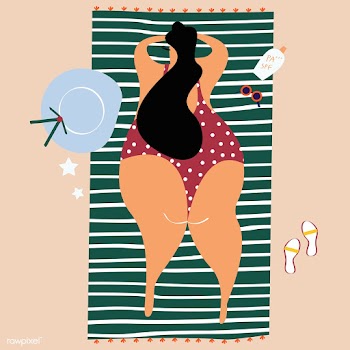 Summer days at the beach | Free stock vector - 580325