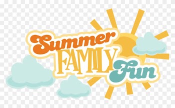 Summer Family Fun Svg Scrapbook Title Summer Svg Files - Summer Family Fun