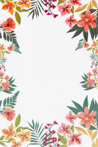 Summer Flower Border Shape, Summer Border, Flower Borders ..