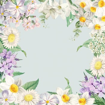 Summer flower framed card | Free stock vector - 573868