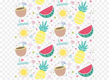 Summer fruit Summer fruit Clip art - Vector colorful summer 