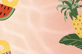 Summer fruits social template illustration | Free  illustration - 2330531