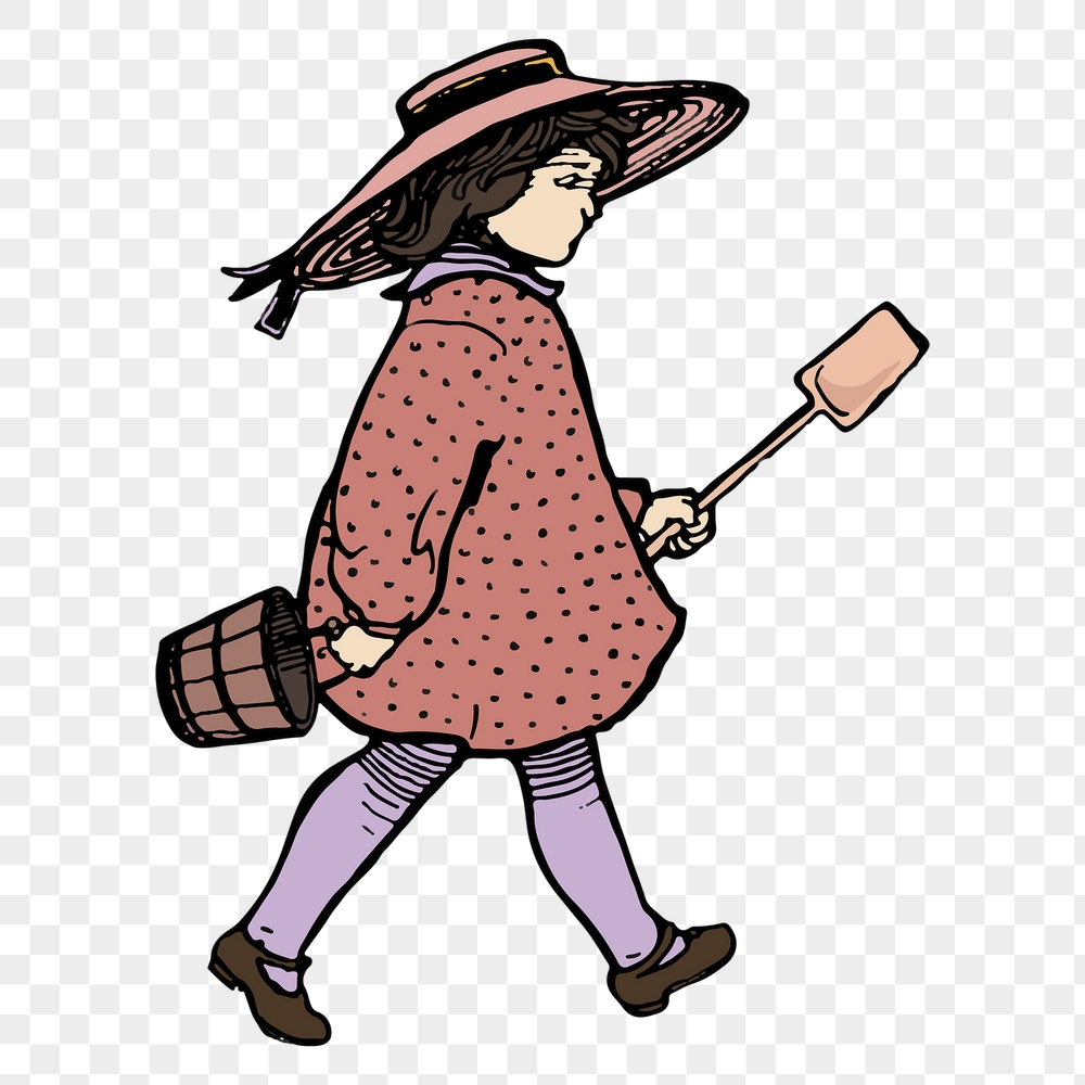 Summer girl png sticker, aesthetic, | Free PNG Illustration - rawpixel