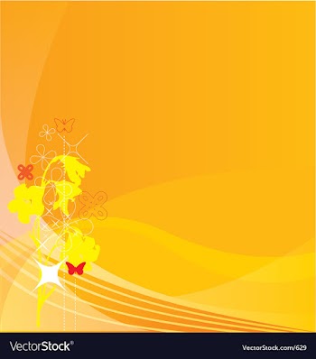 Summer glow background vector image