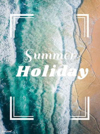 Summer holiday card | Free stock psd mockup - 599765