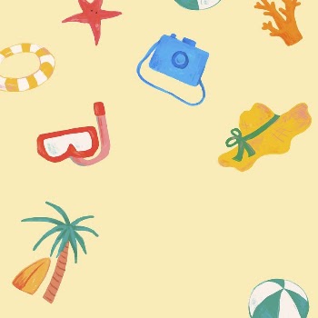 Summer holiday frame, cute doodle | Free Vector - rawpixel