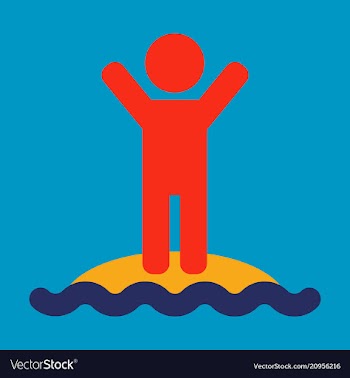 Summer holiday people in the beach design vector image