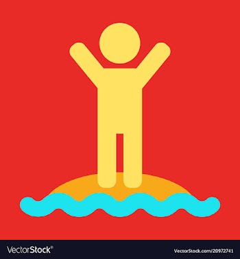 Summer holiday people in the beach design vector image