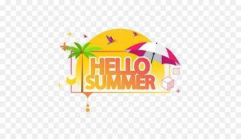 Summer Illustration - Hello summer 