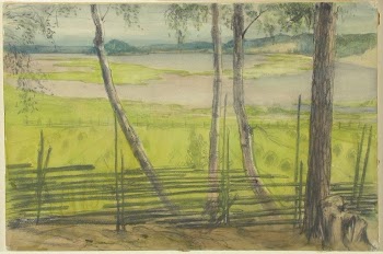 Summer landscape, by Albert Edelfelt | Free Photo - rawpixel
