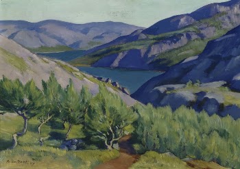 Summer landscape from liinakhamari, 1934, | Free Photo - rawpixel
