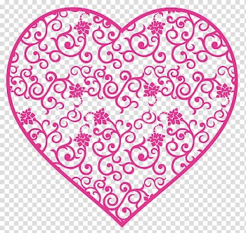 Summer Lovin JanClark, pink heart illustration transparent background PNG clipart