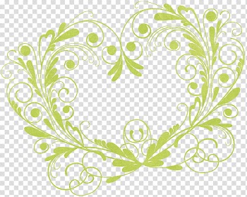 Summer Lovin JanClark, yellow heart-shaped leaf border transparent background PNG clipart