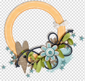 Summer, multicolored wreath illustration transparent background PNG clipart
