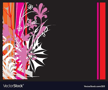 Summer nights background vector image