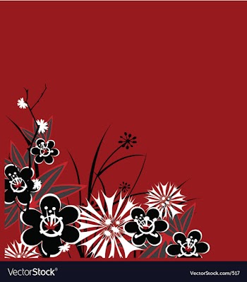 Summer nights background vector image