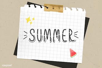Summer paper note | Free stock vector - 1016661
