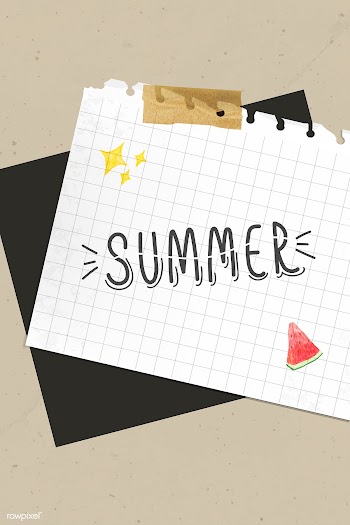 Summer paper note | Free stock vector - 1016668