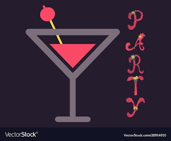Summer party poster banner greeting template vector image