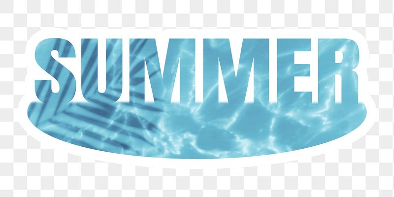 Summer png word sticker, white | Free PNG - rawpixel