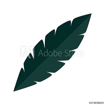 summer poster with tropical and exotic leaf plant