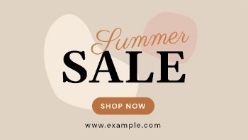 Summer sale banner template, shopping | Free PSD Template - rawpixel