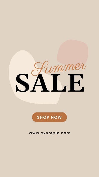 Summer sale story template, shopping | Free Vector Template - rawpixel