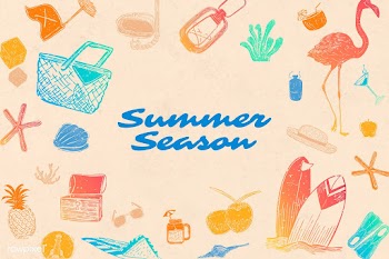 Summer season background | Free stock vector - 580290
