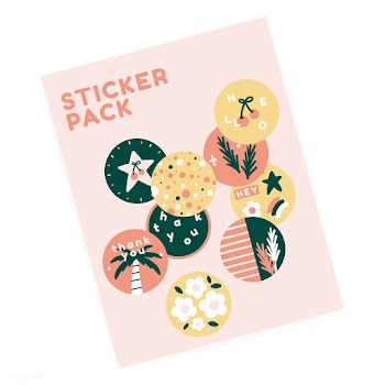 Summer sticker pack | Free stock vector - 845287